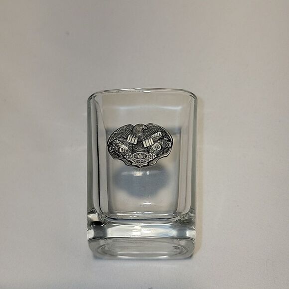 Pennzoil Outlaw shot glass - Picture 1 of 3